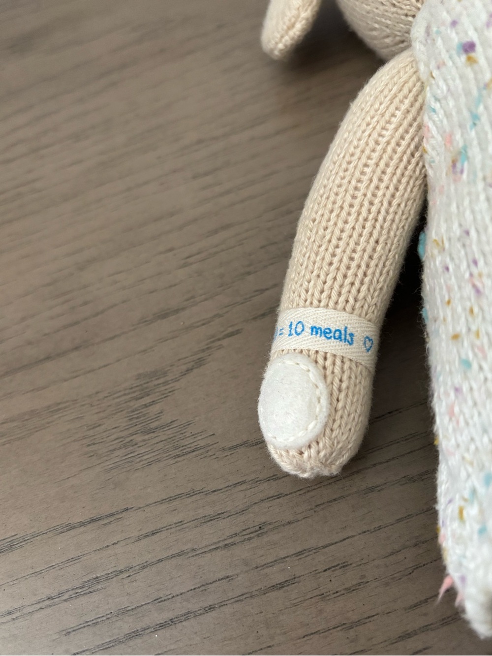 Cuddle & Kind “ Mia “ The Dog Stuffed Knitted Plush Animal Made In Peru 12” - Picture 3 of 6